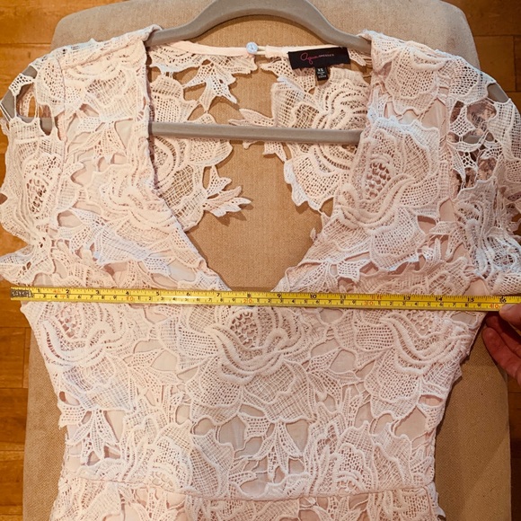 NWT Aqua Pink Lace Dress from Bloomingdale’s XS - Picture 6 of 7